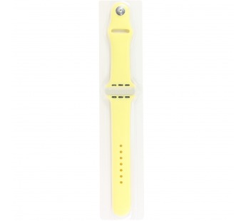 Ремешок - для Apple Watch 38/40 mm Sport Band (yellow)#282180