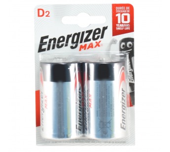 Элемент питания ENERGIZER LR20 Max (2 бл)   (24)#294575