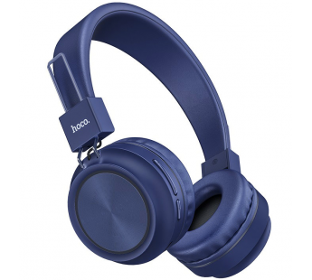 Накладные Bluetooth-наушники HOCO W25 синий#1934894