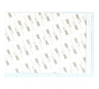 Скотч двухсторонний в листах 210х150x0,3 мм (черный)#2110809