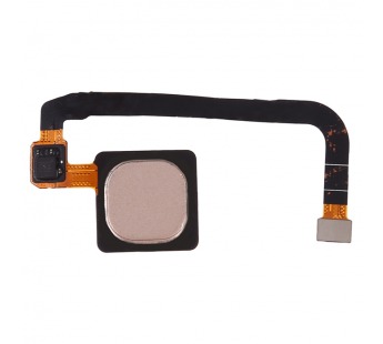 Шлейф для Xiaomi Mi Max 3 + сканер отпечатка (золото)#350243