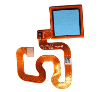 Шлейф для Xiaomi Redmi 5 + сканер отпечатка (синий)#341422