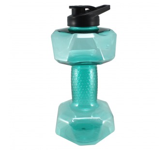 Бутылка для воды - BL-009 гантеля (green) 1500 ml#282522
