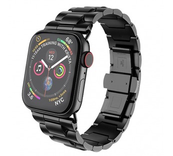 Ремешок Hoco WB03 для Apple Watch Series1/2/3/4/5 38/40мм, стальной, черный#331830