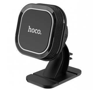Держатель магнитный для телефона Hoco CA53, на скотче, черно-серый#1971686