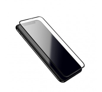 Защитное стекло Hoco A8 iPhoneXS Max/11Pro Max, Быстрое прикрепление, 3D, цвет черный#1727154
