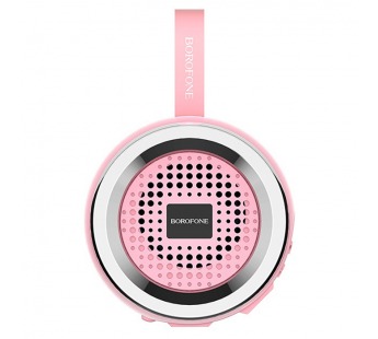 Колонка беспроводная BOROFONE BR2,(TF/USB) цвет розовый#413333