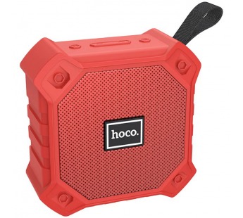Колонка беспроводная Hoco BS34, (USB,FM,TF card,AUX)цвет красный#367422