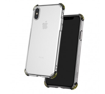 Чехол Hoco Ice Shield series для iPhoneXS Max противоударный, прозрачный#1291401