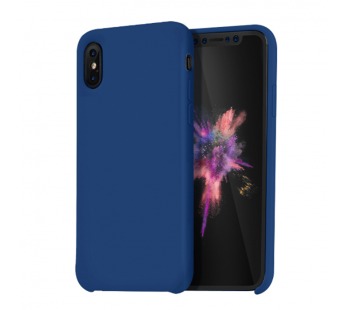 Чехол Hoco Pure series для iPhoneX под оригинал, navy blue#451024
