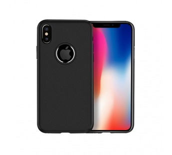 Чехол Hoco Fascination series для IphoneXS Max, с отверстием,  черный#1354985