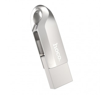 Внешний накопитель Type-C USB Hoco UD8 Smart 32Gb, серебристый#802124