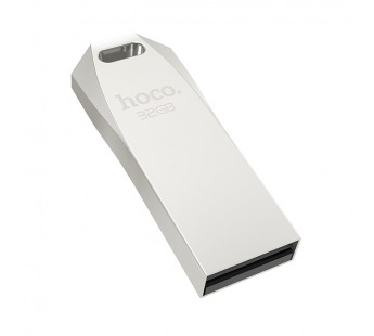 Внешний накопитель USB 2.0 Hoco UD4 Intelligent 32Gb, серебристый#341841