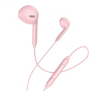 Наушники с микрофоном Hoco M55, цвет розовый#331108