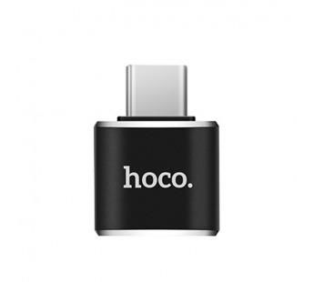 Адаптер Hoco UA5, (Type-C-USB) черный#1648370
