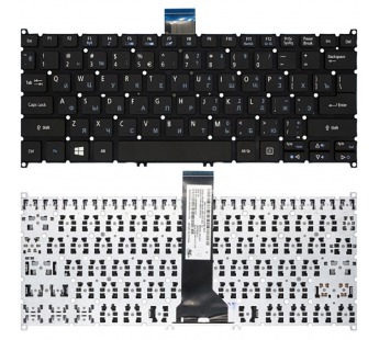 Клавиатура Acer Aspire E3-112 черная#1843462