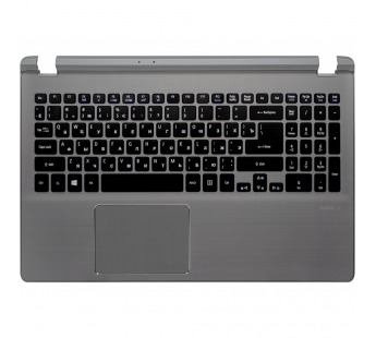 Клавиатура ACER Aspire V5-572G (RU) серая топ-панель#1960583