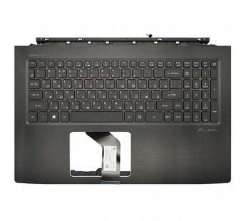Клавиатура ACER Aspire VN7-593G (RU) черная топ-панель с подсветкой#1930259