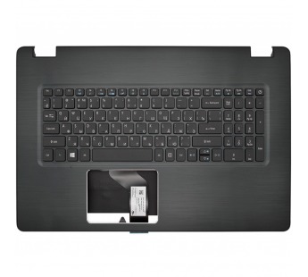 Клавиатура Acer Aspire F5-771G черная топ-панель с подсветкой#1858807