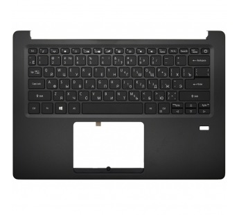 Клавиатура Acer Swift 1 SF114-32 черная топ-панель с подсветкой#1859360