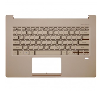 Клавиатура Acer Swift 5 SF514-52T топ-панель золото с подсветкой#1888946