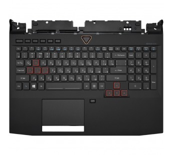 Клавиатура Acer Predator 15 G9-593 черная топ-панель#1859333