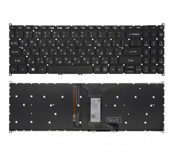 Клавиатура Acer Swift 3 SF315-52  черная с подсветкой#1847751