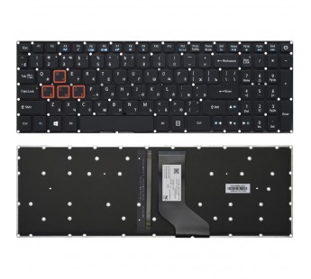 Клавиатура Acer Aspire VN7-593G черная с подсветкой#1878447