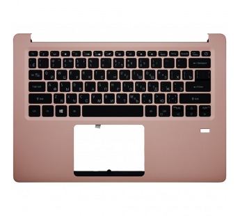 Клавиатура Acer Swift 1 SF114-32 розовая топ-панель с подсветкой#1857748