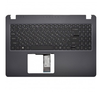 Клавиатура Acer Aspire 5 A515-43G черная топ-панель с подсветкой#1858750