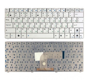 Клавиатура ASUS EEE PC 1101HA (RU) белая#1840313