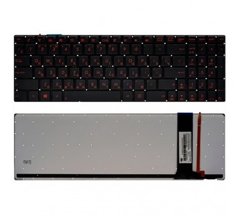 Клавиатура ASUS ROG G56JR (RU) черная с подсветкой#1932635