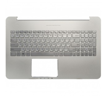 Топ-панель Asus VivoBook Pro N552VX серебро с подсветкой#1852057