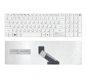 Клавиатура Packard Bell EasyNote LV11HC белая#1843679