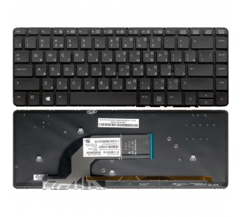 Клавиатура для HP ProBook 430 G2 черная с подсветкой#1845053