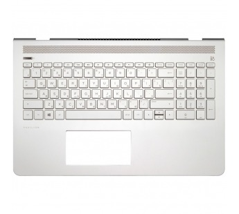 Клавиатура HP Pavilion 15-cc топ-панель серебро V.1#2053479