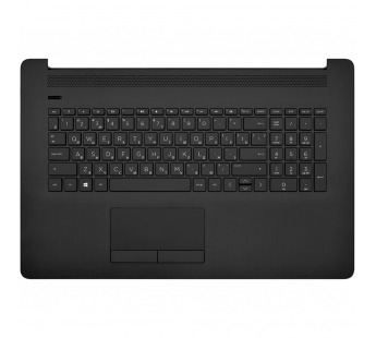 Клавиатура HP 17-ca черная топ-панель V.1 (с DVD)#1857771