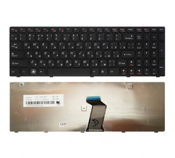 Клавиатура Lenovo IdeaPad G780 черная V.2#1840605