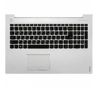Клавиатура LENOVO 510-15IKB (RU) белая топ-панель с подсветкой#1850416