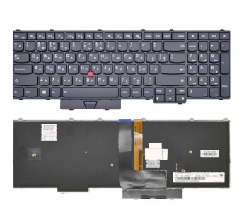 Клавиатура LENOVO ThinkPad P70 (RU) черная#1852460