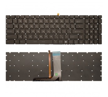 Клавиатура MSI GS63VR черная c подсветкой#1847788