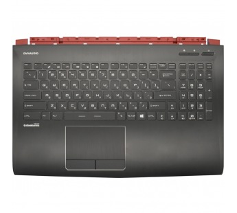 Клавиатура MSI GE62 2QF черная топ-панель c RGB-подсветкой#1832399