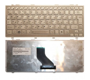 Клавиатура TOSHIBA Mini NB200 (RU) серебро#1943379