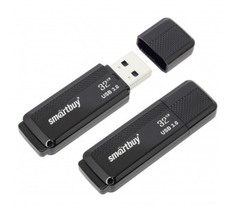 Флеш-накопитель USB 3.0 32Gb Smart Buy Dock (Black)#2106809