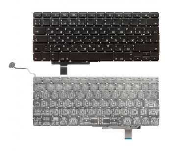 Клавиатура Apple MacBook Pro 17" A1297 (RU) черная V.1#423966