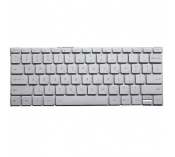 Клавиатура для ноутбука Xiaomi Mi Notebook Air 13.3" серебро с подсветкой (2016-2018)#395546