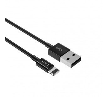 Кабель USB Hoco X23 Apple черный 1м#1700974