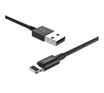 Кабель USB Hoco X23 Apple черный 1м#1700973
