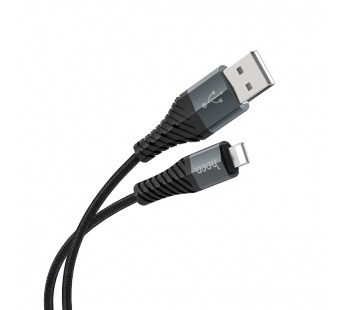 Кабель USB Hoco X38 Apple черный 1м#1648294