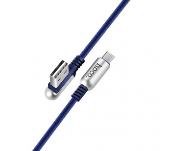 Кабель USB Hoco U17 Micro 1,2м синий#1189603